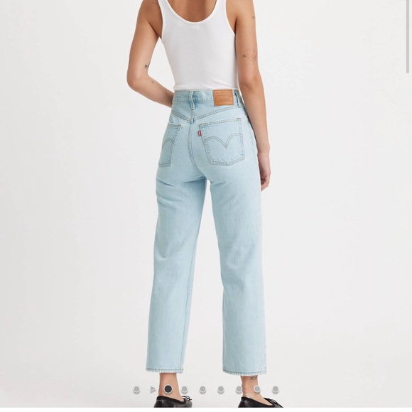 Levi’s Ribcage ankle size 27 in Okai Shore Light wash - Picture 2 of 7